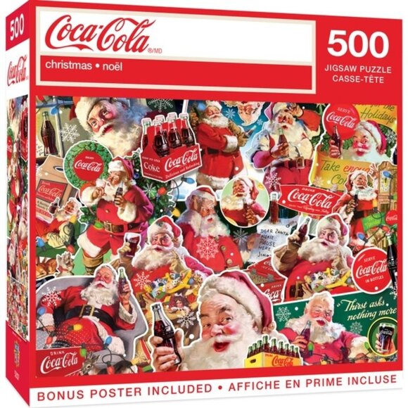 Coca Cola Christmas - 500 Piece Puzzle - Picture 1 of 1